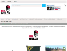 Tablet Screenshot of mrmulch.com